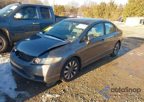 2010 Honda Civic Ex z USA, uszkodzony, nr VIN 19XFA1F85AE020375